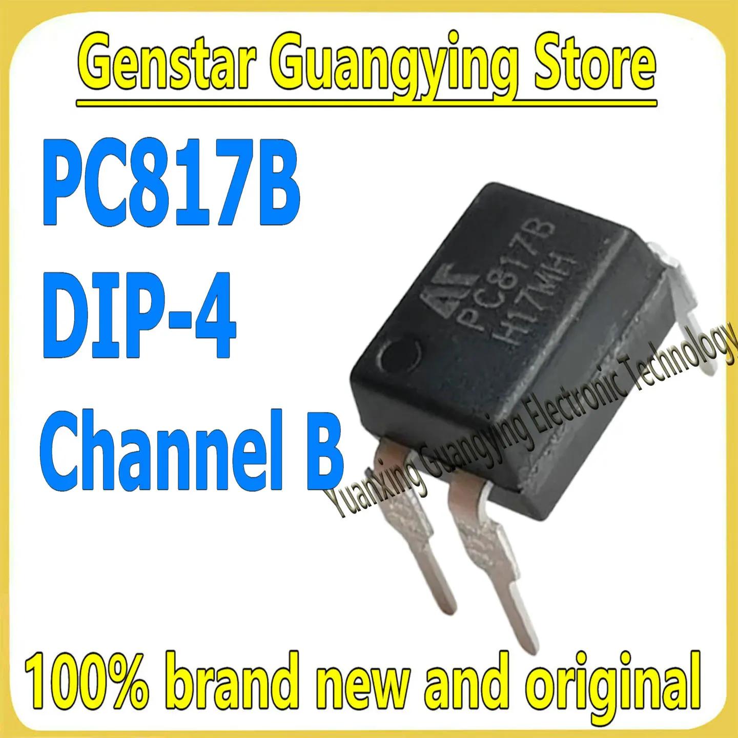 (10 pieces) PC817B, PC8I7B, PC817 DIP-4, Class B, 1.2V, 50mA, transistor-output optocoupler, 100% brand new