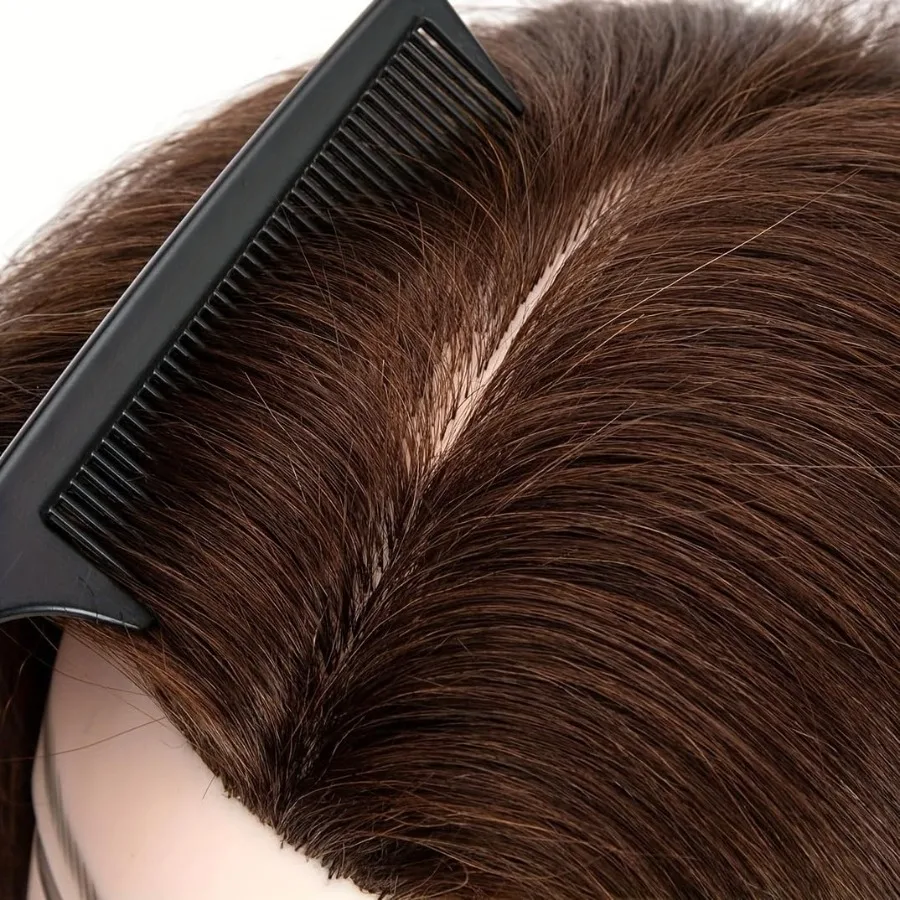 رأس عارضة أزياء واقعية لتصفيف الشعر الاحترافي ومحاكاة الشعر البشري مع ميزات الوجه المفصلة المثالية