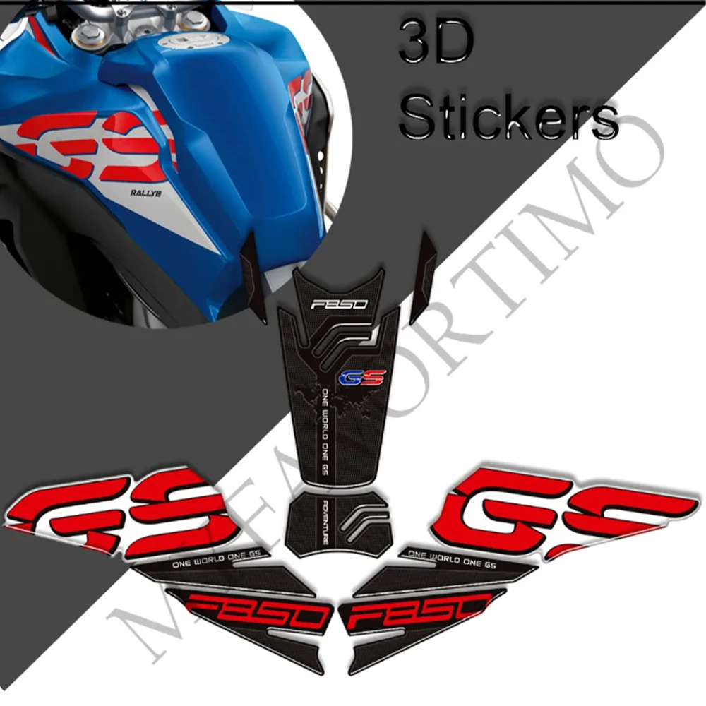 2019 2020 2021 2022 2023 Stickers Protector Tank Pad Grips Gas Fuel Oil Kit Knee For BMW F850GS F850 F 850 GS GSA Adventure