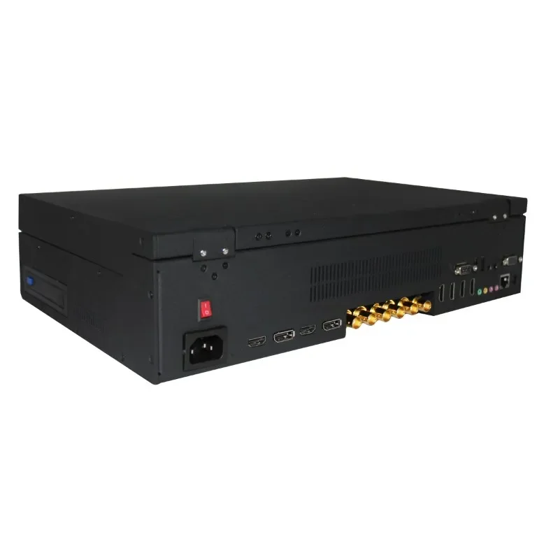 4K Digital Video Switcher 8-Channel 4K60 for Radio Station Broadcasting and Live Streaming 12 Months Warranty UHS9508R