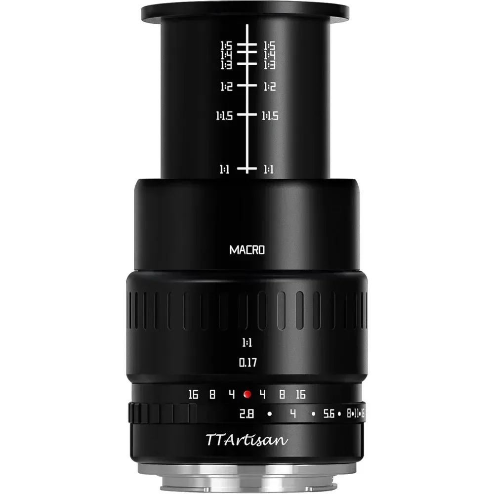 TTArtisan 40mm F2.8 Macro Lens APS-C 1:1 Manual Focus Prime Fixed Focus Lens for Fuji X Sony E M43 Nikon Z L Mount Camera