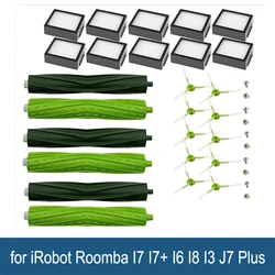 Szczotka boczna filtra Hepa do odkurzaczy iRobot Roomba I7 I7+ I6 I8 I3 J7 Plus E5 E7 E&I Series Części zamienne worka na kurz