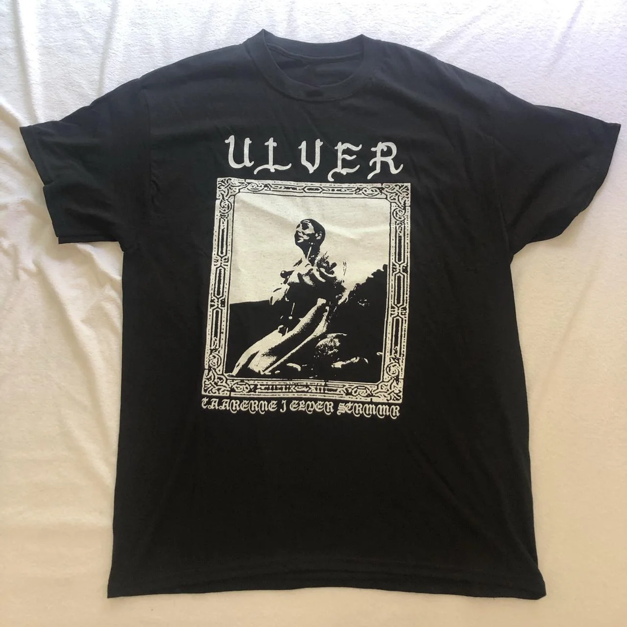 

Ulver Band T-Shirt Short Sleeve Cotton Black Unisex All Size S to 2345XL BE836