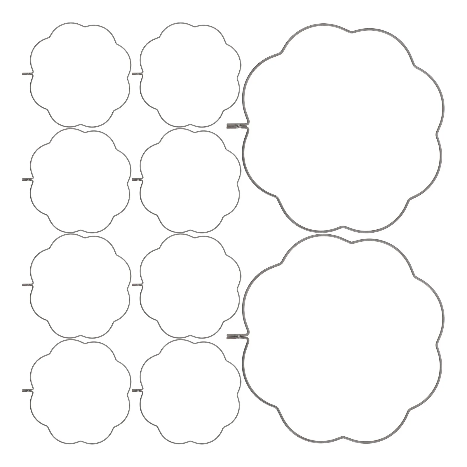 

10Pcs DIY Chinese Fan Frame Lightweight Portable for Cultural Aesthetic Hand Fan Craft Projects Decorative Hand Frame