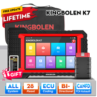 Lifetime Free Update KINGBOLEN K7 ALL System Diagnostic Tool ECU Coding Bi directional 28 Resets  AF Reset