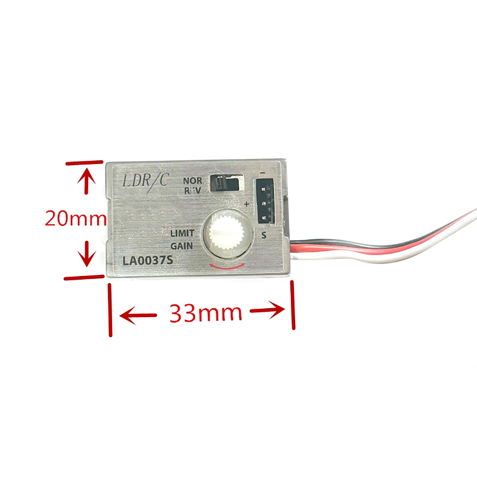 Mini Digital Gyro Gyroscope For WPL D12 1/10 RC Car Drift Racing Car Steering Gear Drift Running RC Car Upgrade Parts view 4