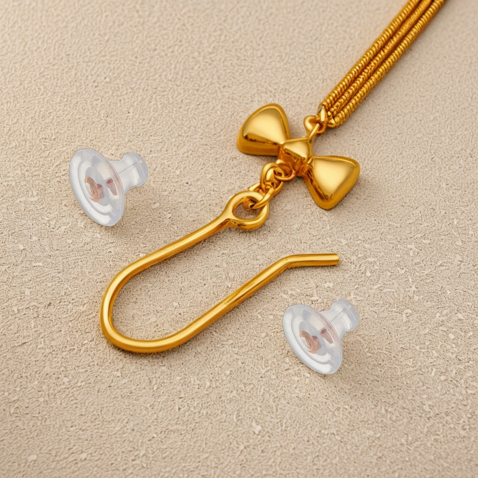 

10Pcs Transparent Silicone Earplugs Clear Earring Backs for Studs Replacement Comfortable DIY Accessory for Women Men