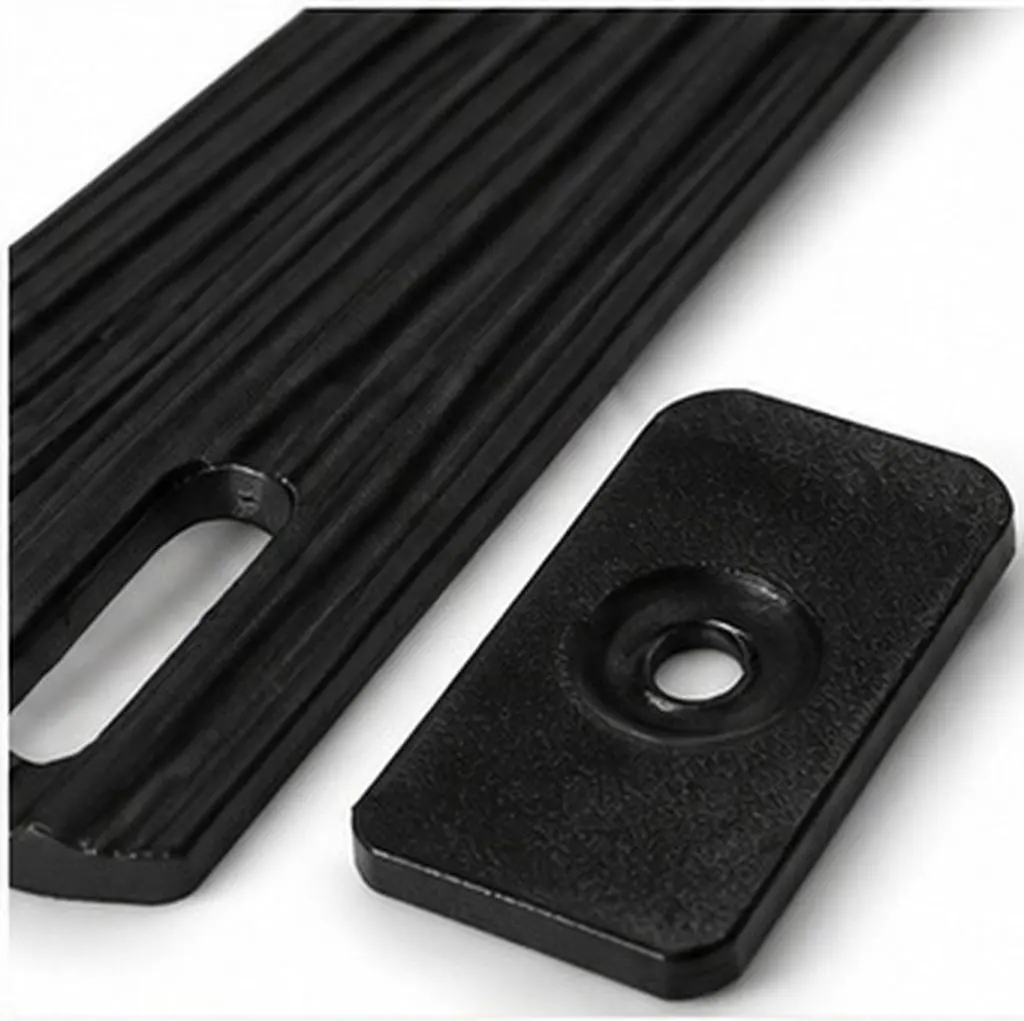 4Pcs Speaker Handle Strap Heavy Duty Replacement PVC Grip Iron Buckle Suitcase Luggage Box Amplifier Guitar Amp Handle