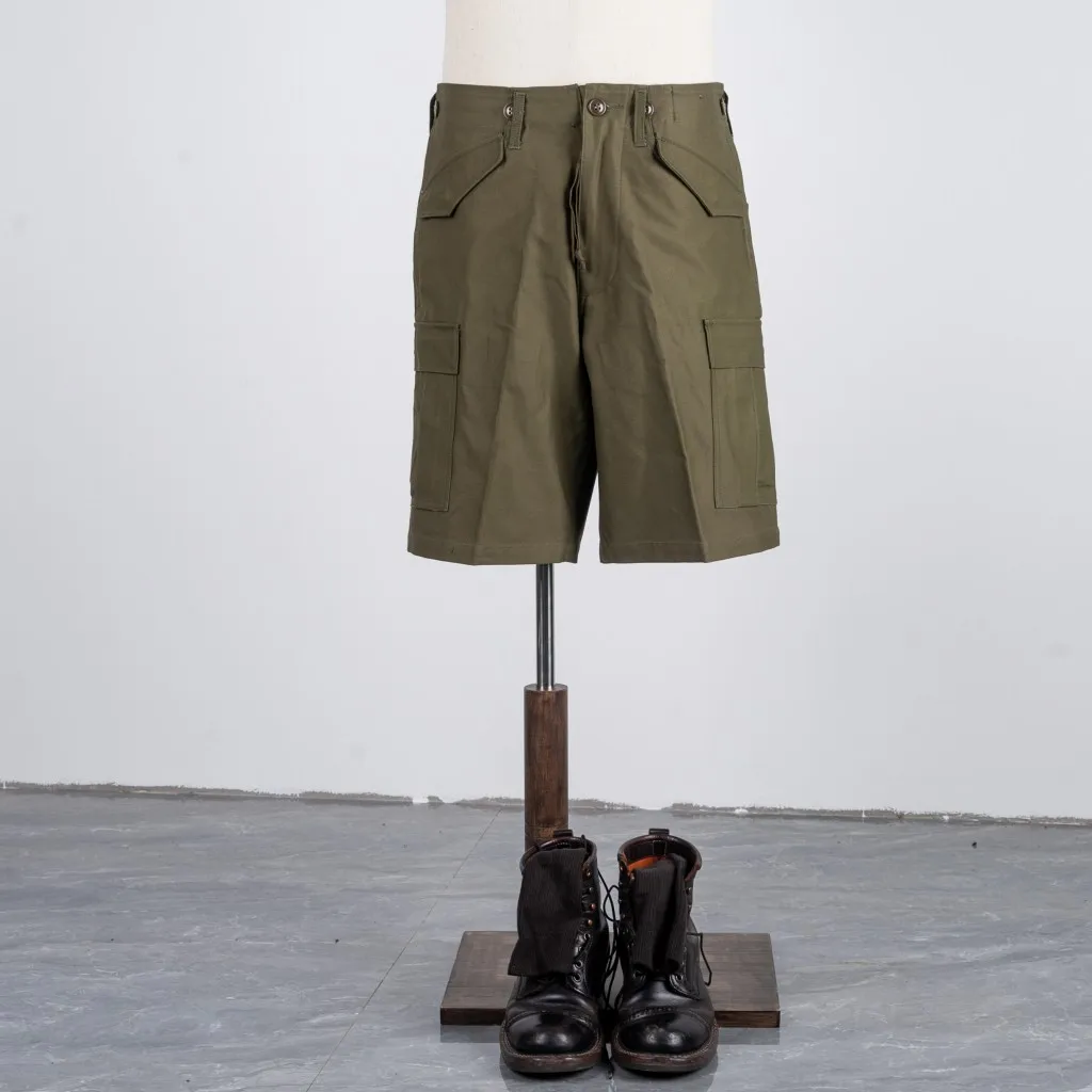 

Pure Cotton Loose Fit Cargo orts Assiduous Confused Effort Brand Oil Print Military een Summer Casual Men's Workwear