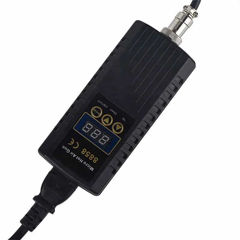 Hot Air Gun 8858 Portable BGA Rework Solder Station Hot Air Blower 220V Hand-held Heat Gun with Welding Soldering Repair Tools view 3