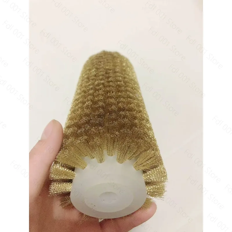 15CM Roller Roto Brush For Cross-Country Ski Waxing Fits Stainless Steel Horse Hair Nylon Handle And Safety Shield Hood