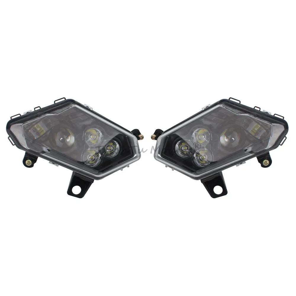 UTV LED Headlight Assembly High/Low Beam Head Lamp Lights For Can-Am Maverick X3 Max R RR XDS XRS Turbo 4x4 2/4seat 2017-2023