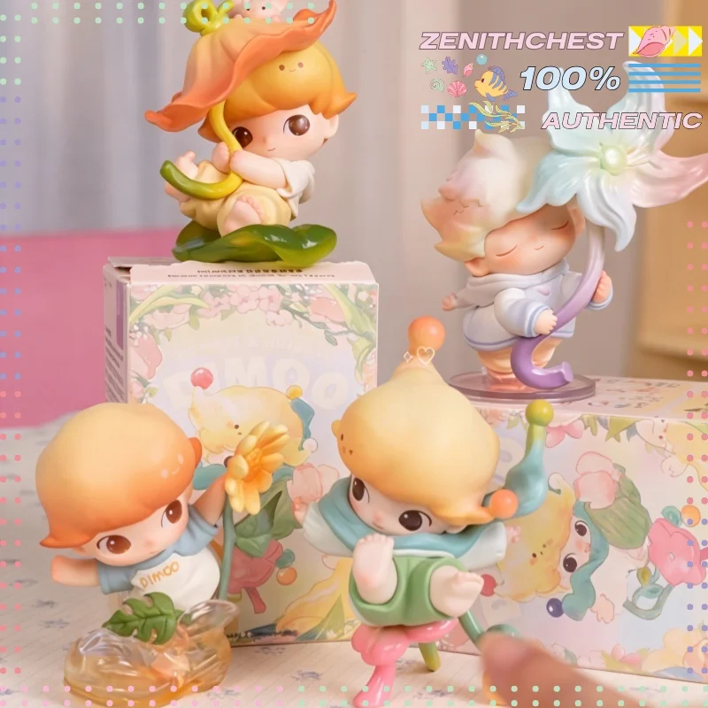 

Genuine POP MART DIMOO Moments of Adventure Series Designer Toy Figure Blind Box Fashion Decor Statue Perfect Gift