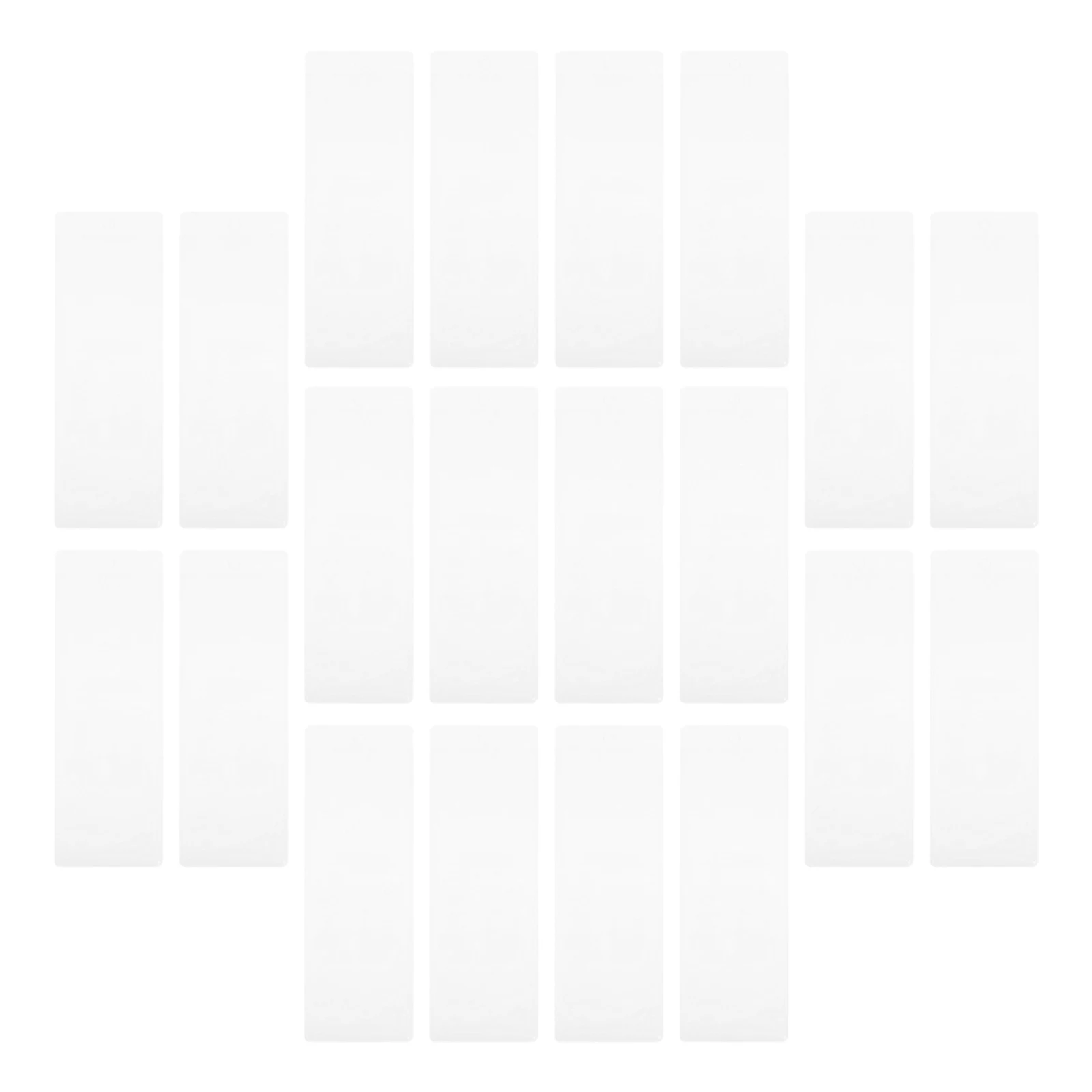 

20 шт., прозрачные рукава для закладок из ПВХ, прозрачные сумки для ламинирования, водонепроницаемые, небьющиеся защитные приспособления для журналов, рецептов