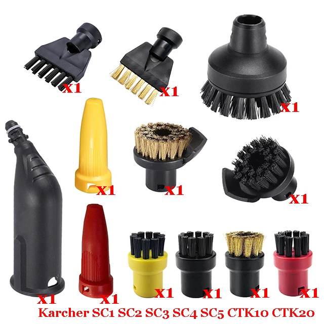 Voor Karcher Sc1 Sc2 Sc3 Sc4 Sc5 Sc7 Ctk10 Ctk20 Handheld Stoomborstelkop Krachtige Nozzle Vervanging Stofzuiger Onderdelen