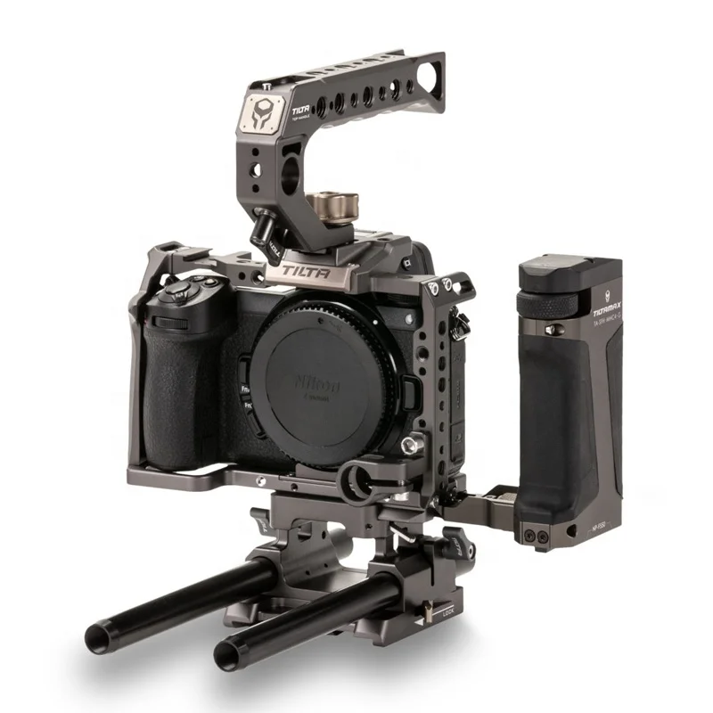 Camera Rig TA-T02-C-G ing Camera Cage with Side Focus Handle for Z6 and Z7 Camera Series