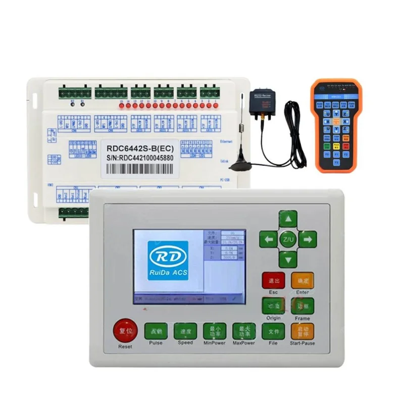 

Новейшая система лазерного управления Ruida Rdc6442g/Rdc6442s, беспроводная ручка Bwk301r Bwk301t Co2, выделенный лазерный гравировальный станок