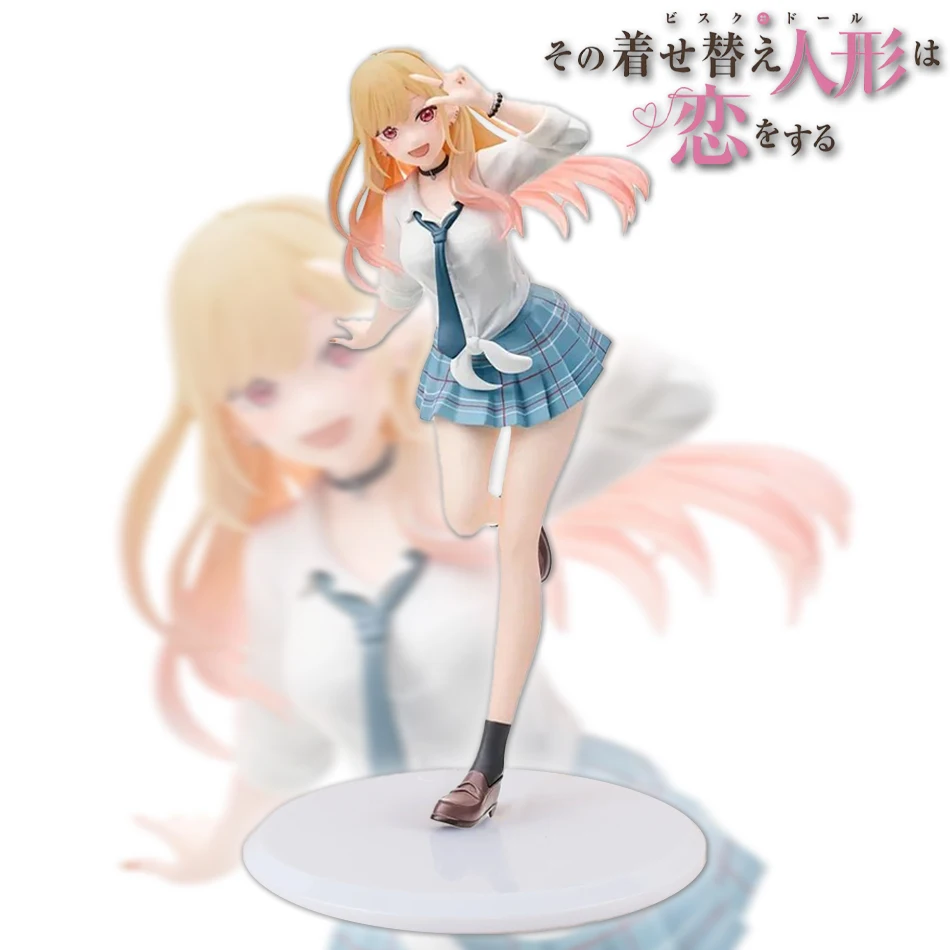 Il mio Dress-Up Darling Anime Figura Kitagawa Marin Cameriera Nera Action Figurine Shizuku Kuroe Collezione di Statue Decorazione Modello Giocattoli