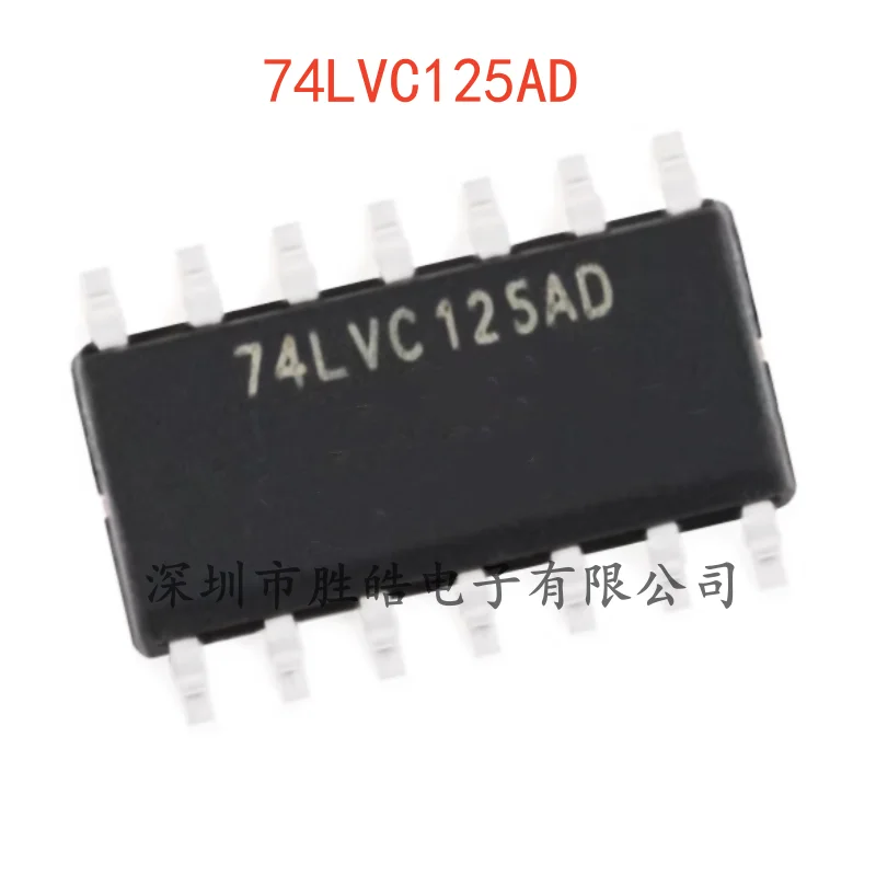 

(10PCS) NEW 74LVC125AD , 118 74LVC125 Three-State Output of The Four-Way Buffer Logic Chip SOIC-14 Integrated Circuit