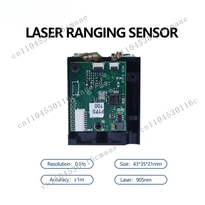 Motor Robot Vacuum Cleaner Laser Distance Sensor 200m Long Distance Range Laser Rangefinder Sensor