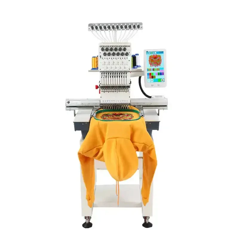 Multi Functional Single Head Embroidery Machine Fully Automatic Electric Desktop Embroidery Machine Tianci Embroidery Machine