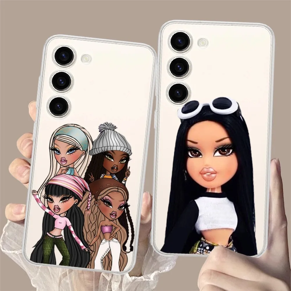 B-Bratz d-doll Phone Case for Samsung Galaxy S8 8S G950F G950 A91 A80 A73 5G A72