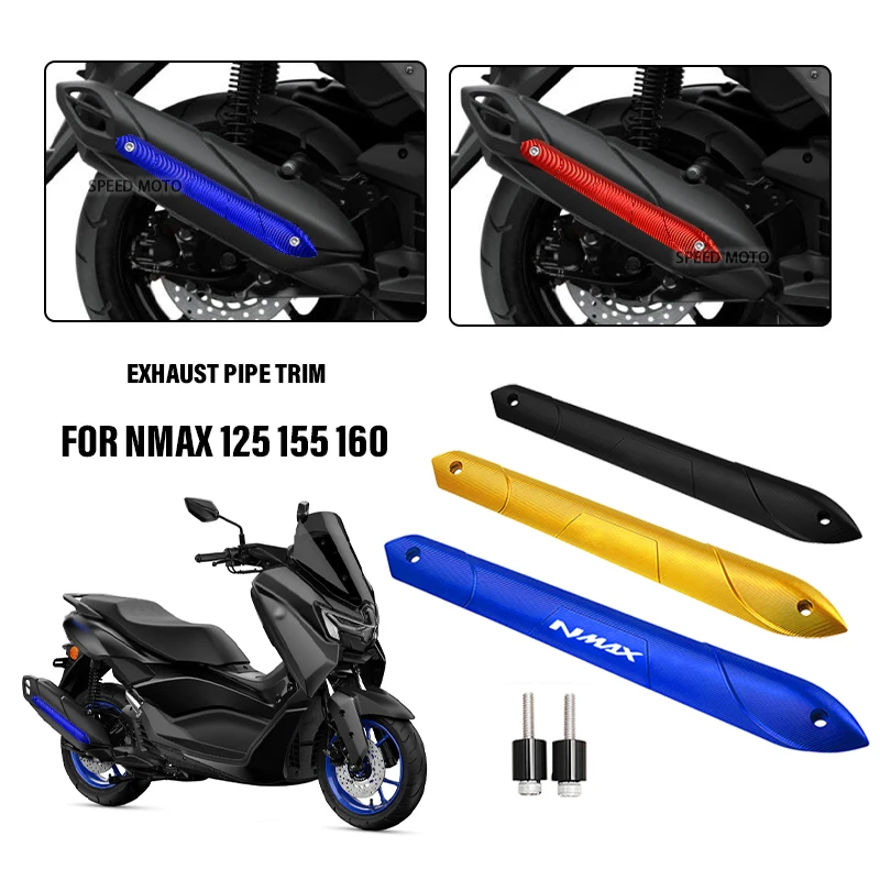 

Для Yamaha NMAX155 NMAX 125 Nmax Nvx Aerox 155 N-MAX 125 160 мотоциклетная выхлопная труба, декоративная защитная крышка