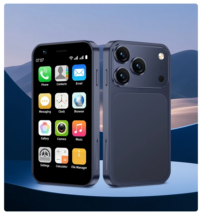 SERVO 18SE Mini Smartphone 3.0inch HD Display 3G WCDMA 2GB+16GB GPS Android Small Portable Cellphone Dual SIM Standby Play Store