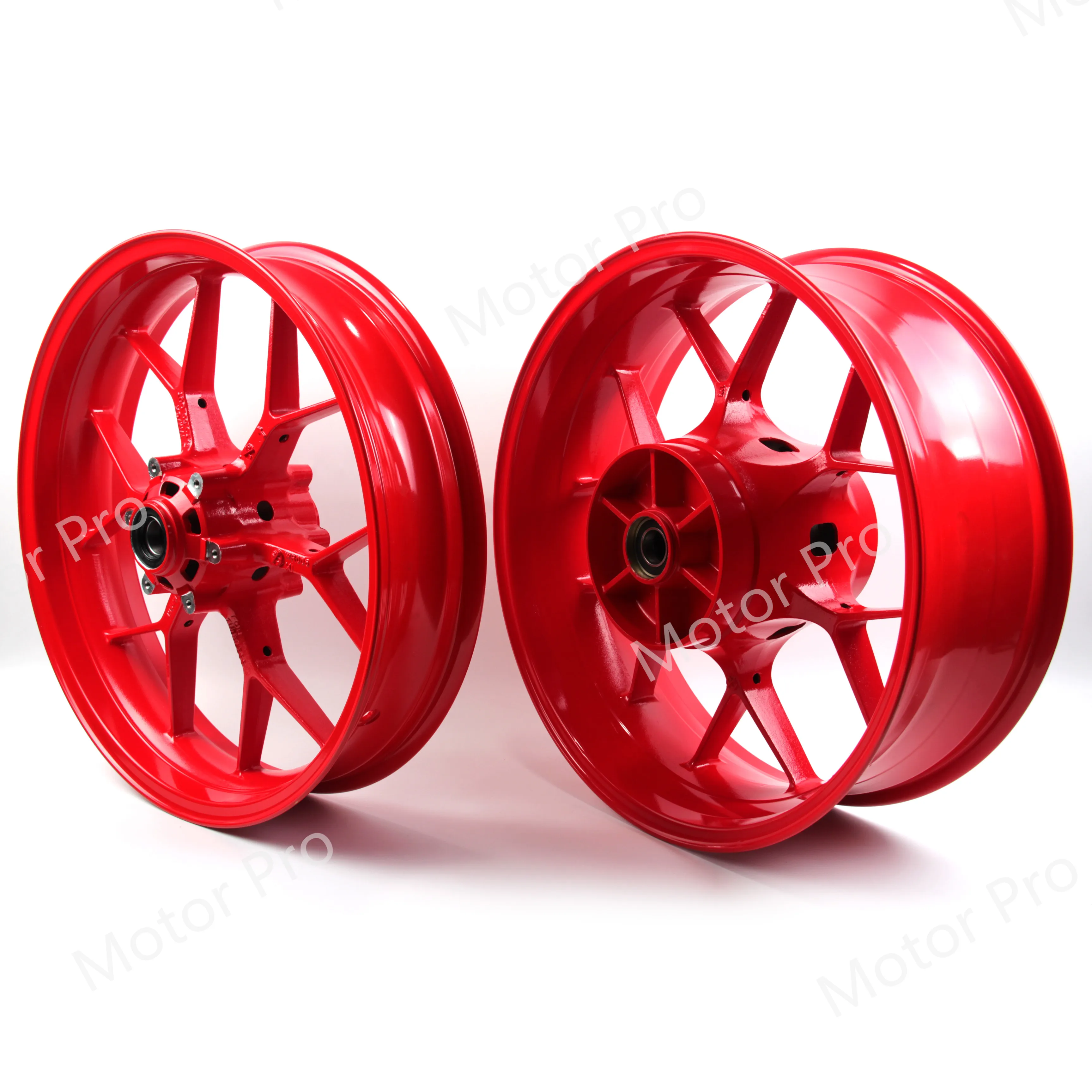 

Red Color Rim For Honda CBR1000RR 2009 2010 2011 2012 2013 2014 2015 Front Rear 17''Wheel Rim 2008-2016 CBR1000RR Fireblade SC59
