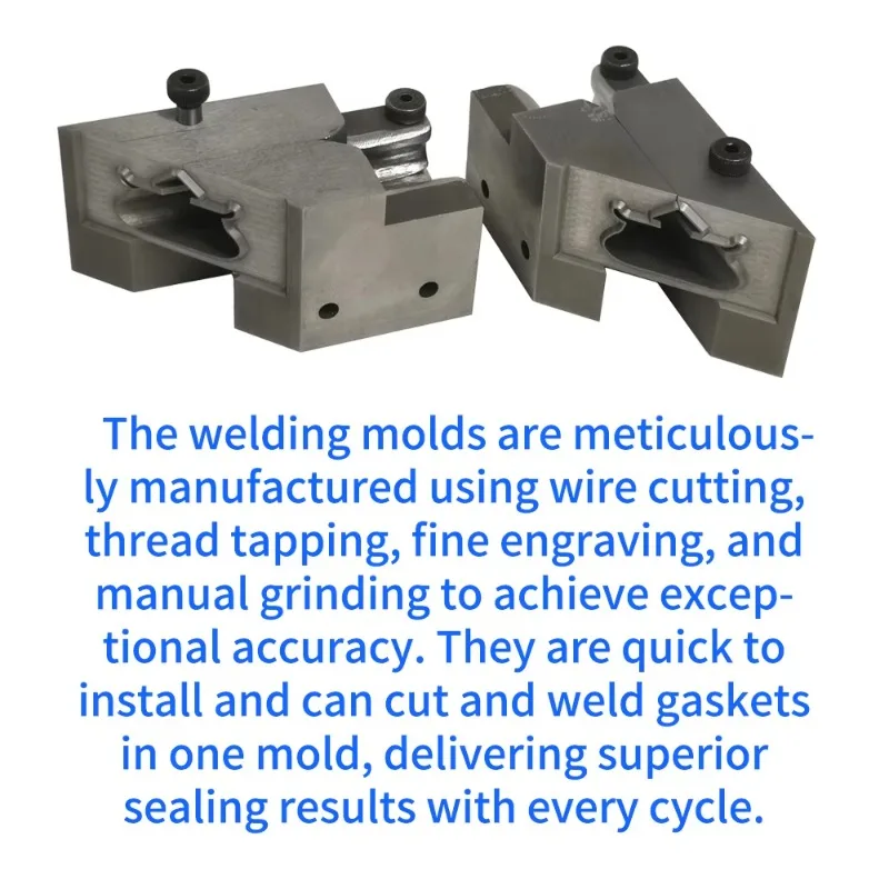 Refrigerator door sealing strip making machine PVC rubber welding mold, unpopular plastic strip