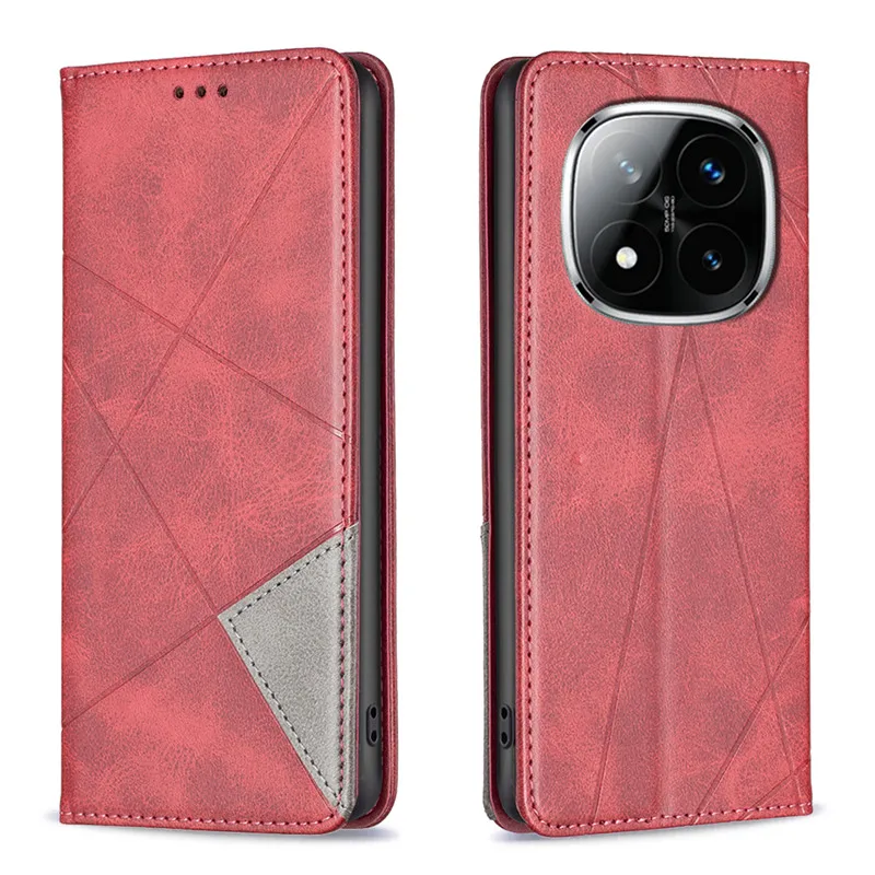 On For Xiaomi Redmi Note 14 Pro Plus 5G Case Magnetic Wallet Leather Flip Phone Cover For Redmi 14C 14R A4 Note14 4G Cases Capa