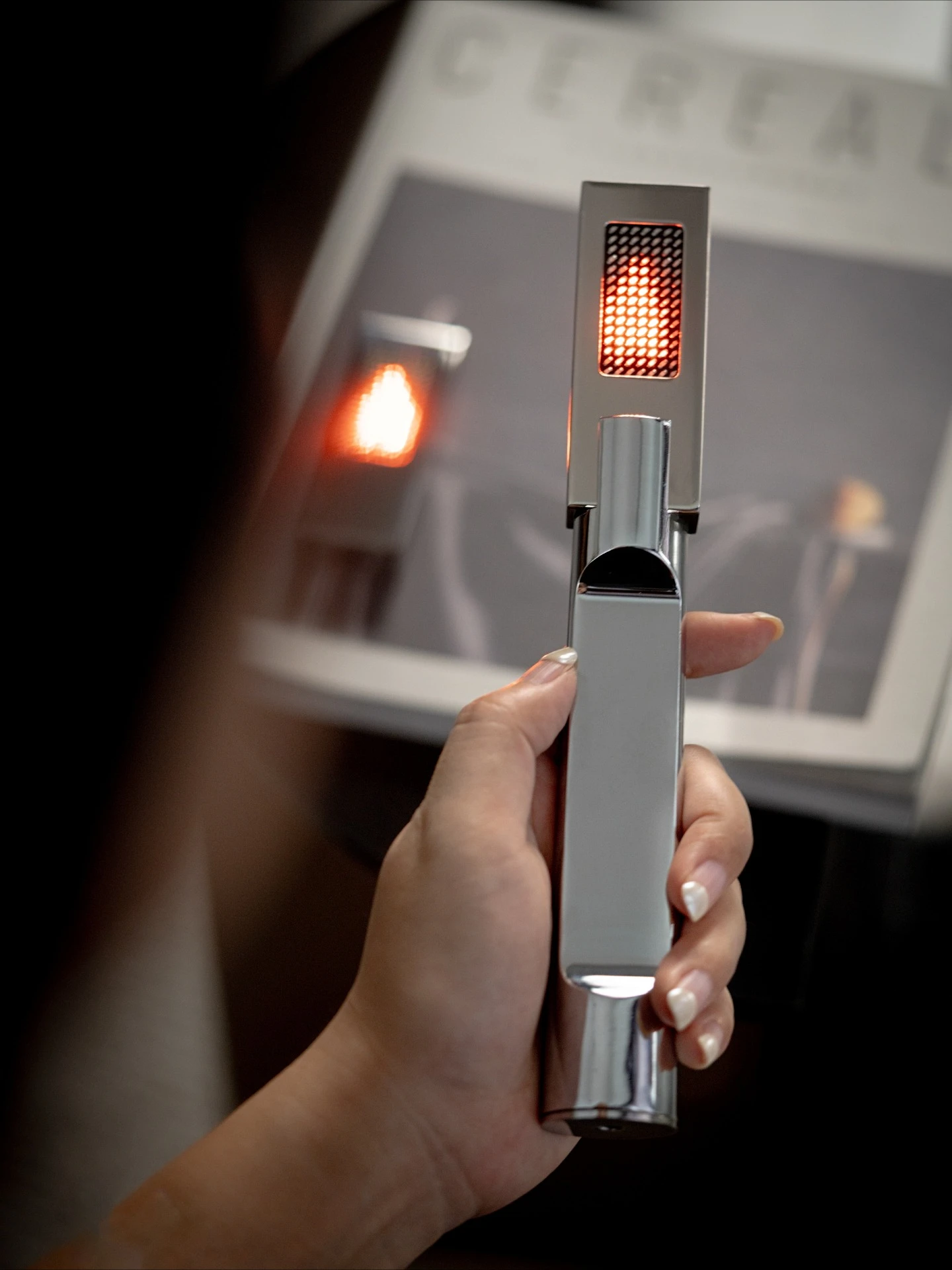 Touch switch Magnetic suction can blow out electronic candlestick lamp