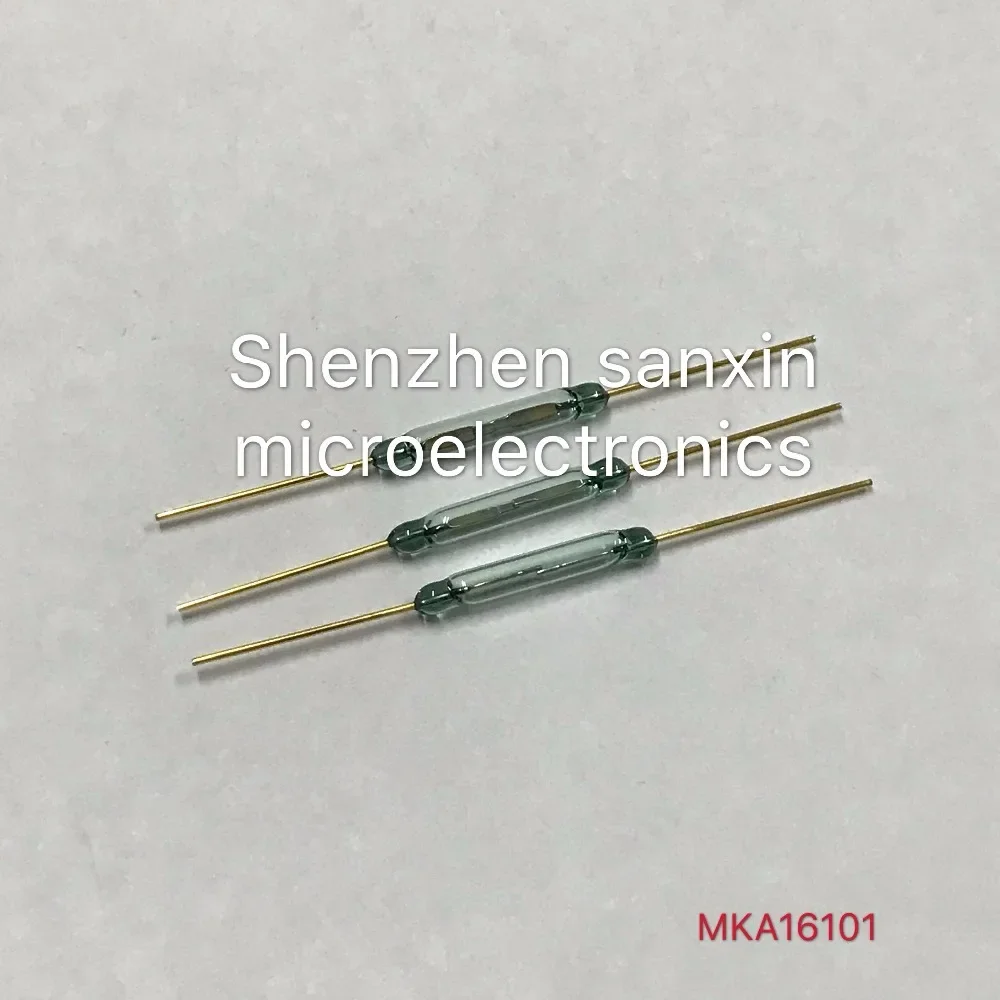 10PCS MKA Russia imported Normally Open Reed MKA16101 Size 16MM Genuine Original Induction Magnetron Glass 2.5*16MM