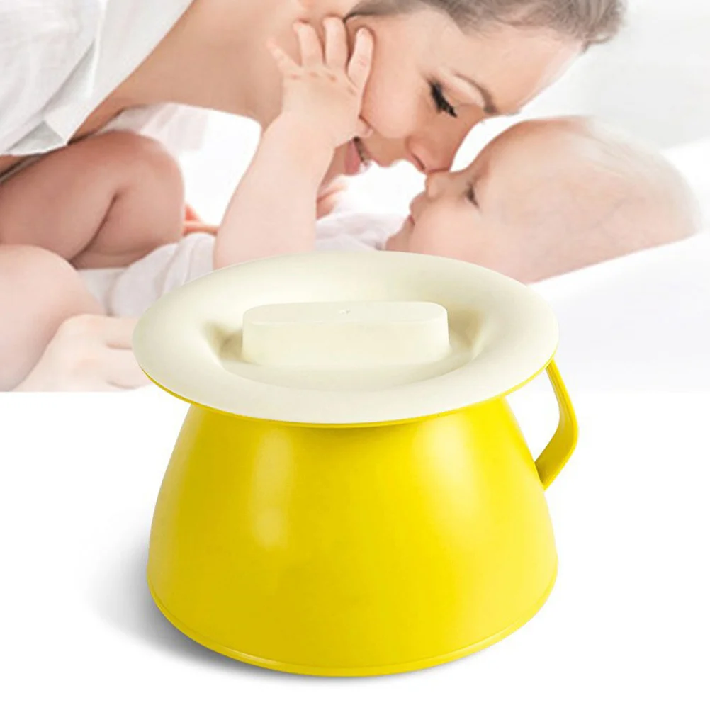 مبولة بلاستيكية سميكة مقاومة للسقوط للأطفال مع غطاء وعاء سفلي غير قابل للانزلاق لغرفة النوم #1