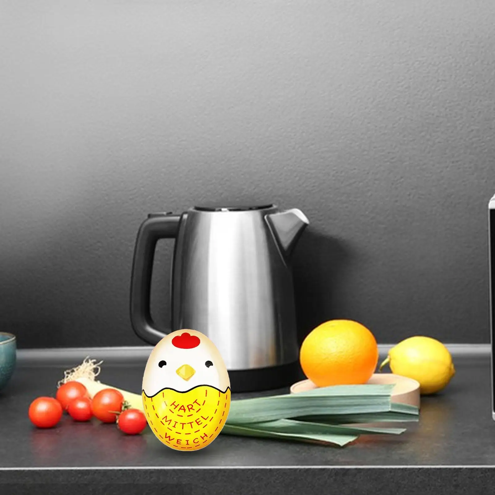 Indicatore di cottura delle uova da 2-4 pezzi, timer per uova ad alta risoluzione per cucina, sala da pranzo