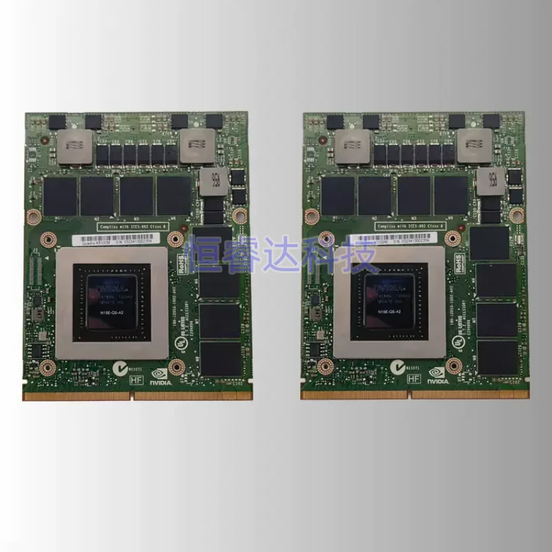 Original K5100M N15E-Q5-A2 Video Graphic Card VGA CN-034P9D For iMac A1311 A1312 HD6970m Upgrade For DELL M6700 M6800 HP 8770W