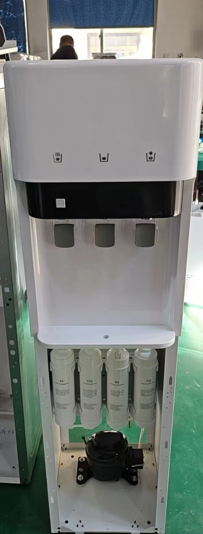 Big Size Commercial Use Water Dispenser ASIBEILA Compressor Large Cooling Water Supply Water Cooler Dispenser with RO Filter - view 6