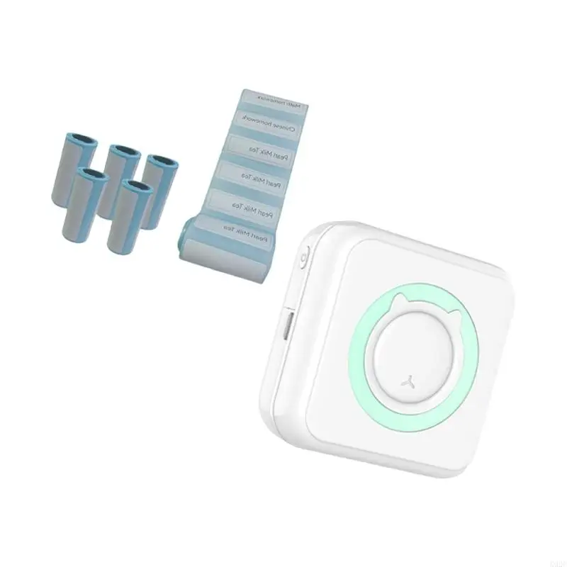 Mini Printer For Children Photo Label Memo Thermal Inkless Printing Wireless K92C