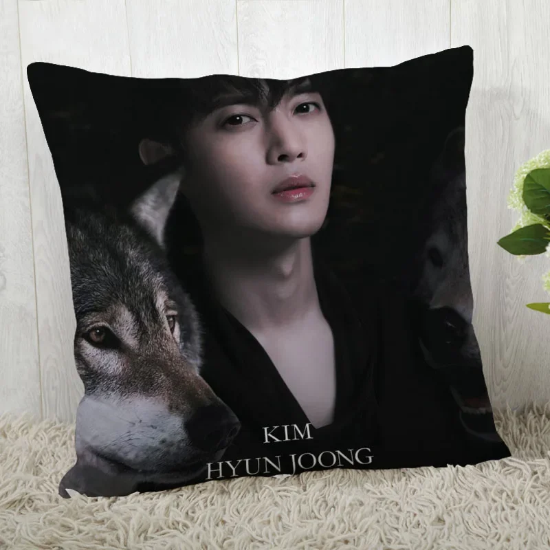 Kim Hyun Joong Federa per cuscino Personalizza Federa decorativa per la casa moderna per soggiorno 45X45 cm, 12,24