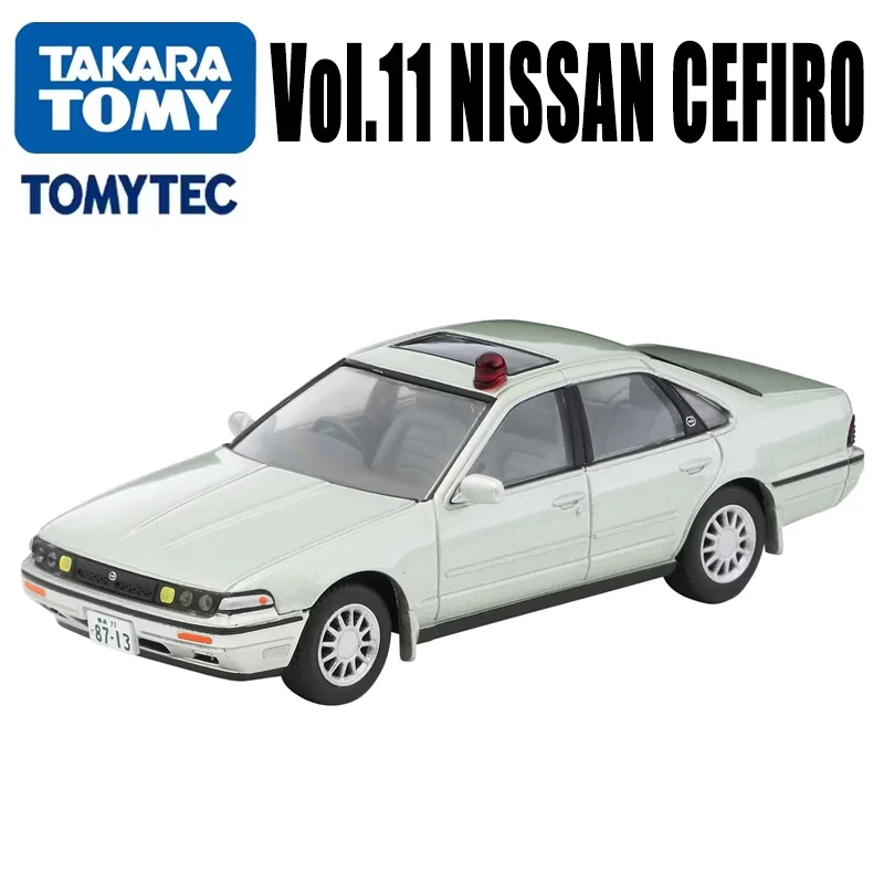 TAKARA TOMY TOMYTEC 1/64 TLV Vol.11 Madamada Abunai Deka NISSAN CEFIRO Alloy Toy Motor Vehicle Diecast Metal Model