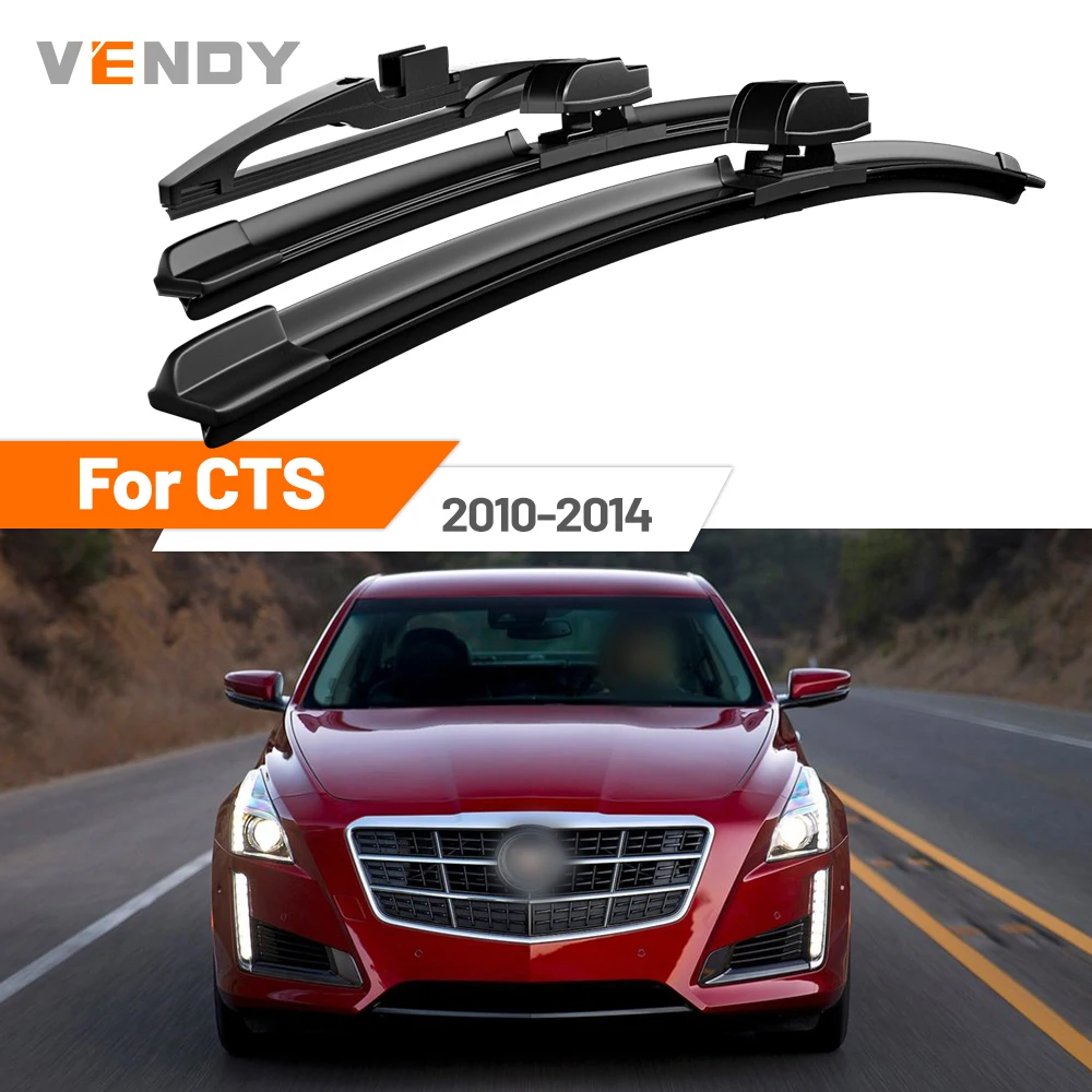 

Для Cadillac CTS 2010-2014 (2011, 2012, 2013) — Комплект передних и задних щеток стеклоочистителя, аксессуары