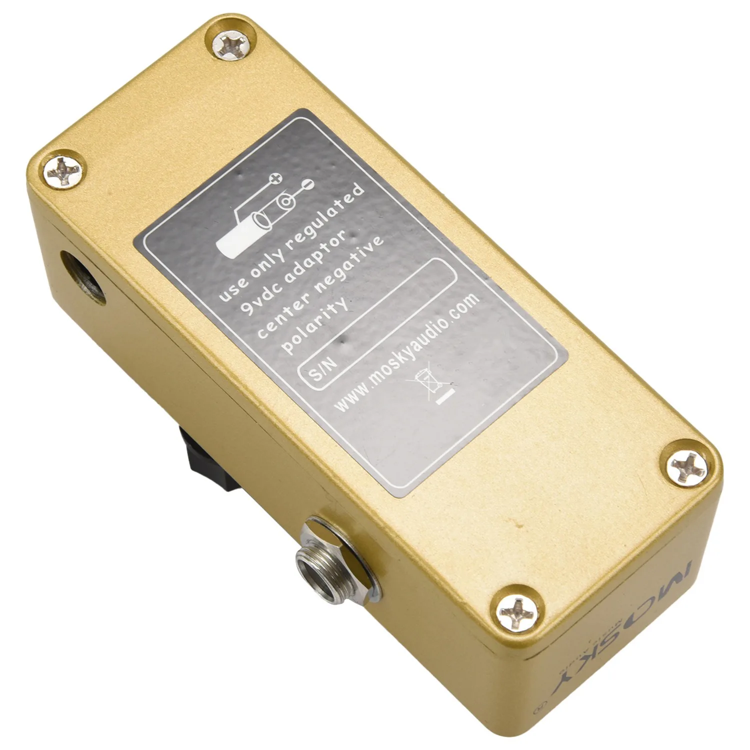 URAZL MOSKY Plexi-m Electric Guitar Distortion Effect Pedal Guitar Parts Full Metal Shell True Bypass