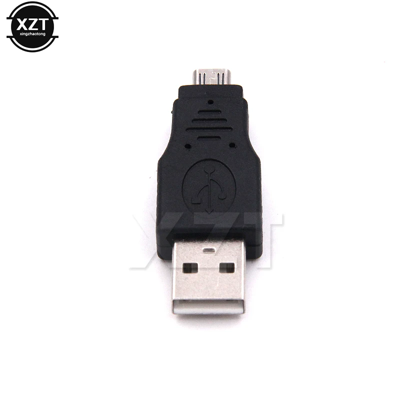 O mais novo adaptador USB para Micro 5p USD USB 2.0 A macho para cabos de dados e carregamento Micro B para Samsung, HTC, Sony Android Phone