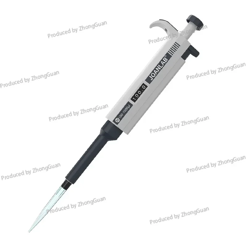 Single Channel Manual Continuous Adjustable Array Gun Pipette Sampling Gun Digital Micropipette Gun Laboratory