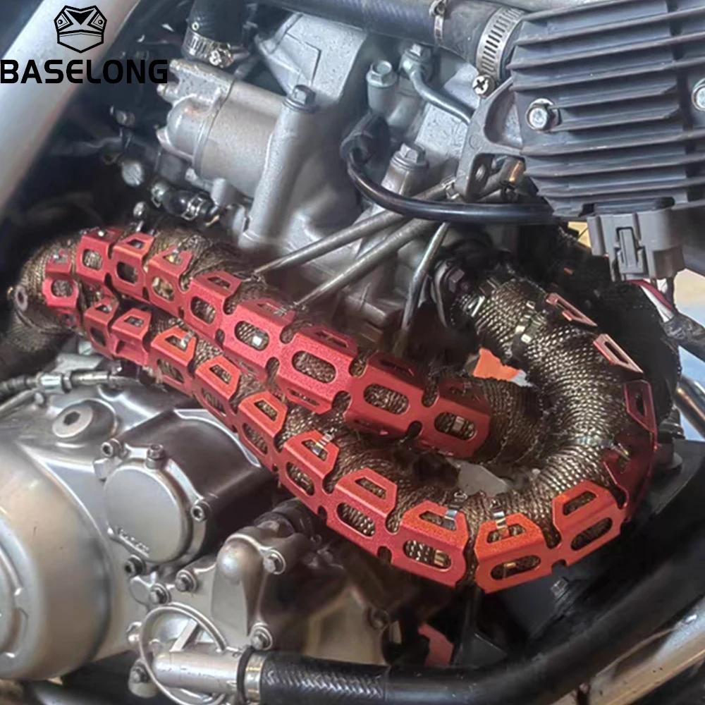 ل KTM 250XCF 350XCF 450XCF 505XCF 250/350XCFW 450 رالي REP 525MXCG 2001-2026 العادم الخمار الأنابيب حامي غطاء الحرارة درع