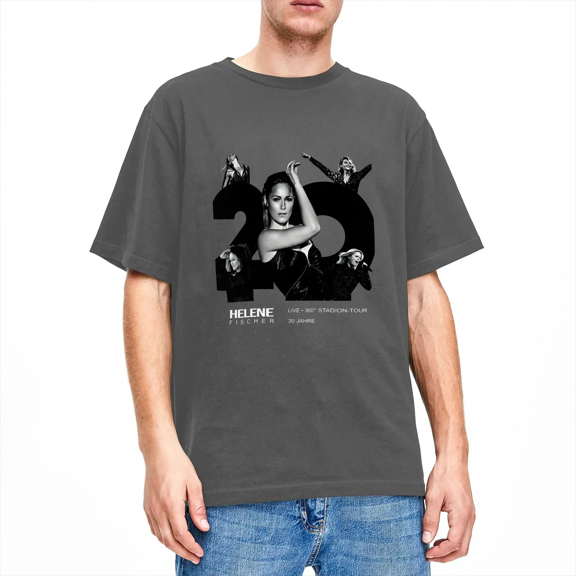 Helene Fischer 360 Stadion Tour T Shirt Summer Cotton T Shirts For Adult Trending Casual Tee Shirt Short Sleeve Vintage Clothing