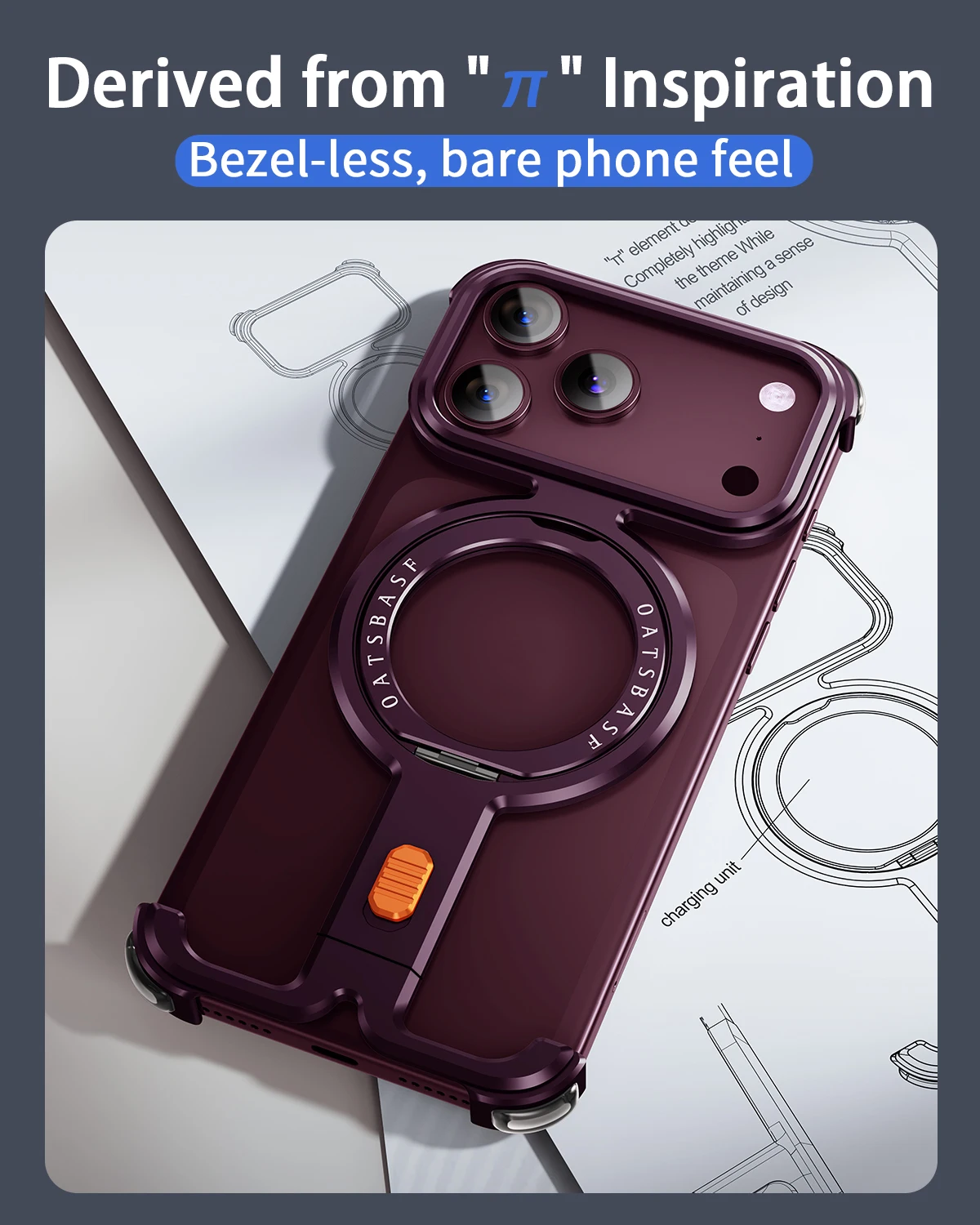 Oatsbasf iPhone 17/18 Pro Max用 - Metal Bumper Aluminum Frame Case のレビューと価格