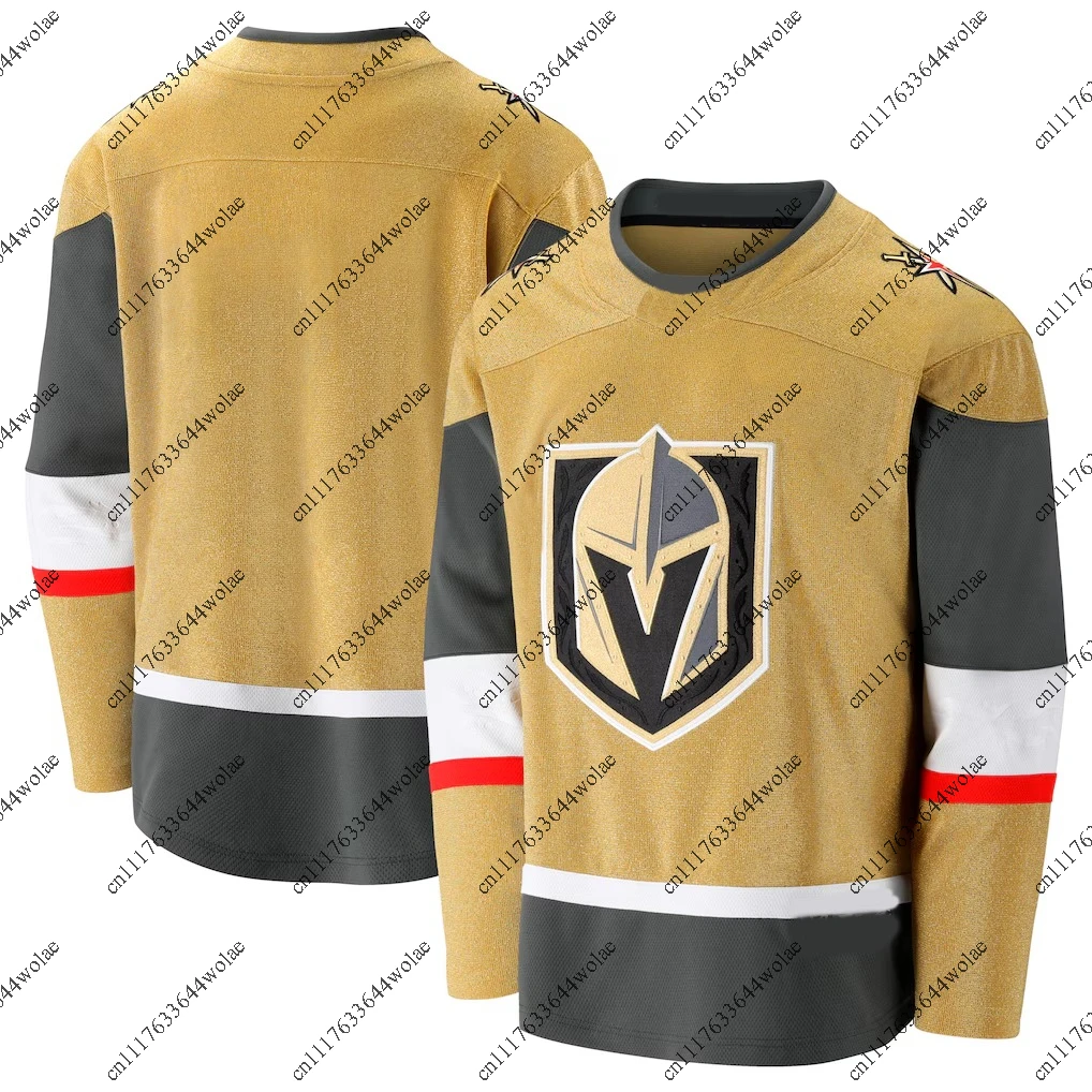 Men's Long-Sleeve Athletic Jersey Vegas Golden Knights Ice hockey Jersey sport Outfit y2k Jersey Unisex Fashion Long Sleeve