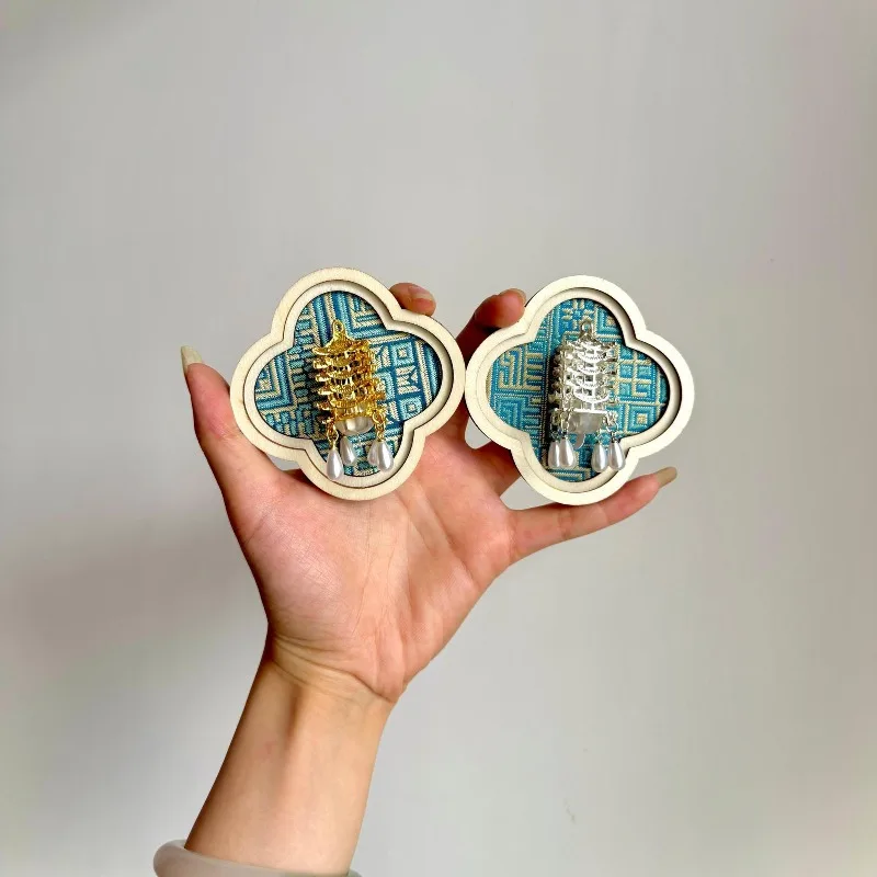 Stunning Premium Guangxi Guilin Sun Moon Twin Pagodas Illuminated 3D Fridge Magnet Night Light Home Decoration Souvenir Gift