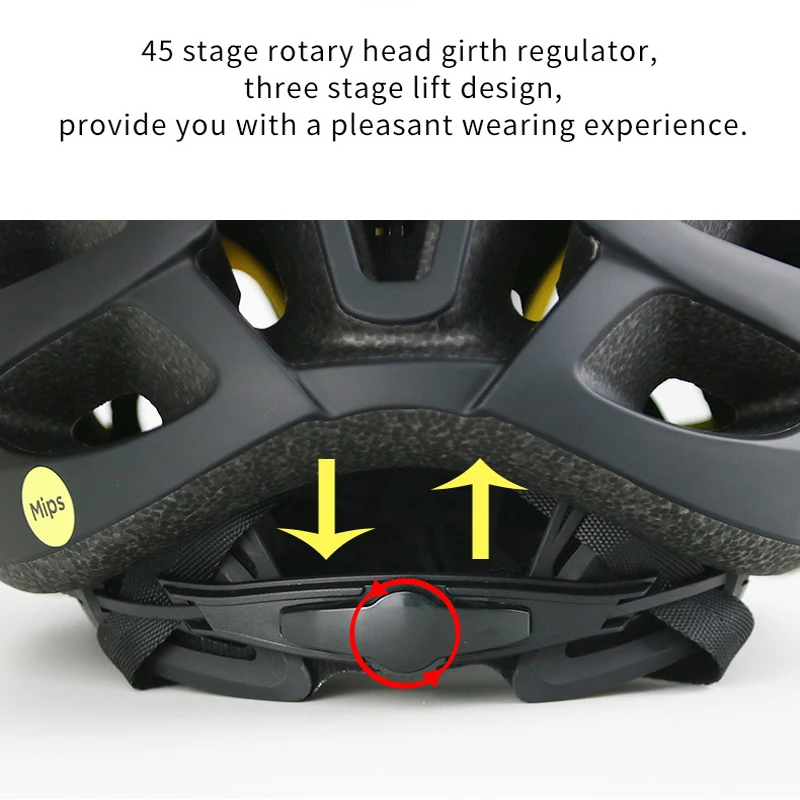 MIPS Mountain Road Bike Helmet Mtb Man Cycling Asian Fit Breathable Electric Scooter Helmet 260g Ultralight Bicycle Parts